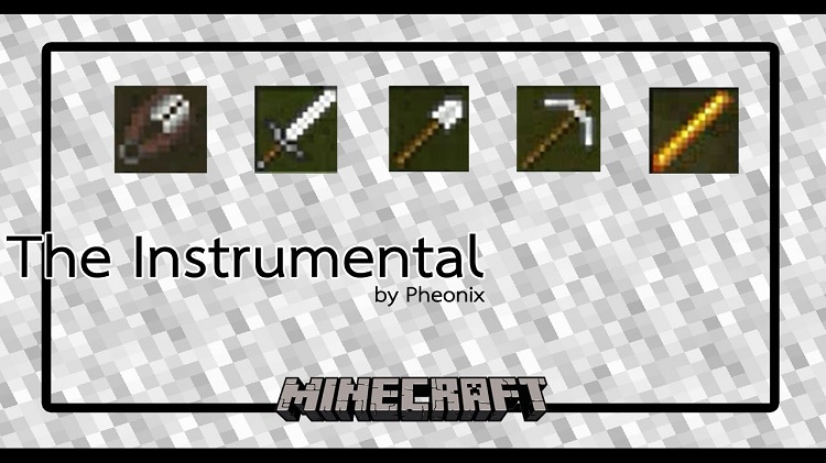 The Instrumental Map for Minecraft Logo